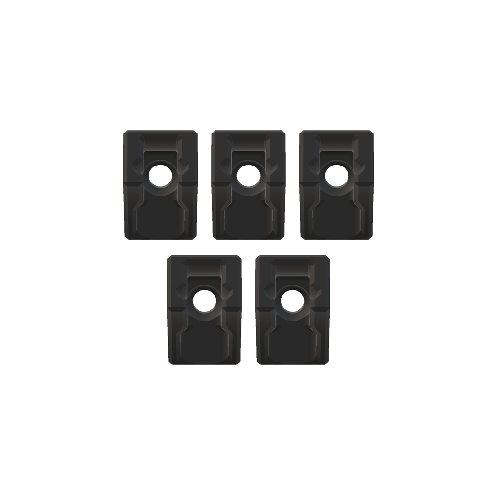 Magnetic Air Tool Holders for 1/4" Tools – 5 Pack, Made in USA
