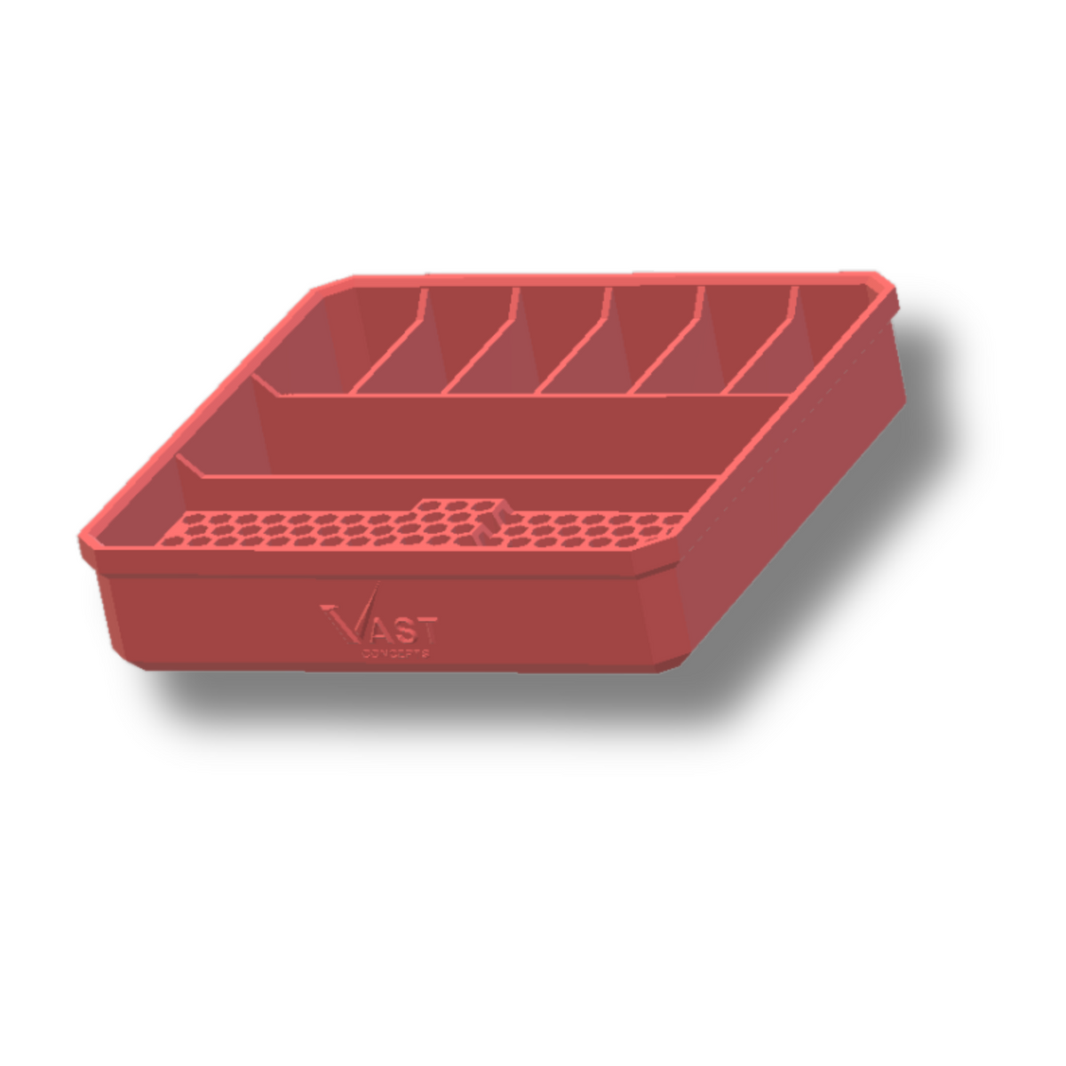 162-Bit Storage Insert for Milwaukee PACKOUT Slim Organizer – Made in USA