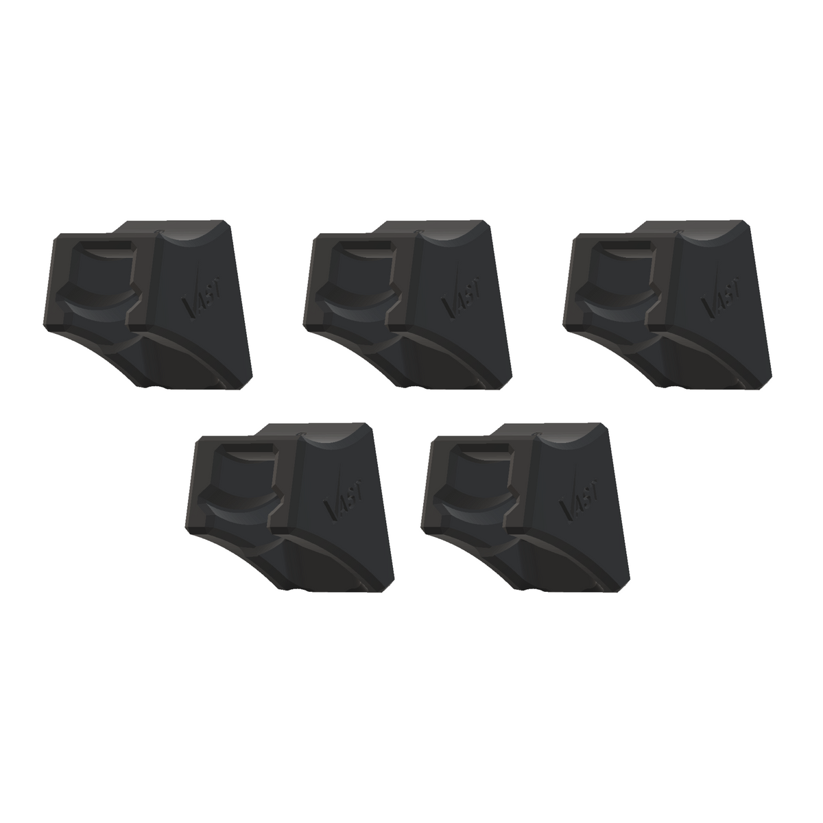 Magnetic Air Tool Holders for 1/4" Tools – 5 Pack, Made in USA