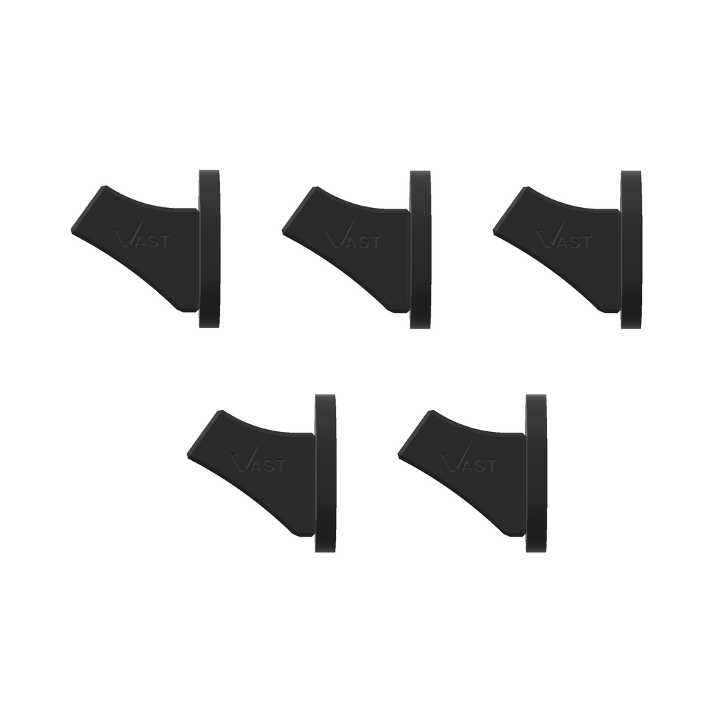 Magnetic Air Tool Holders for 1/4" Tools – 5 Pack, Made in USA