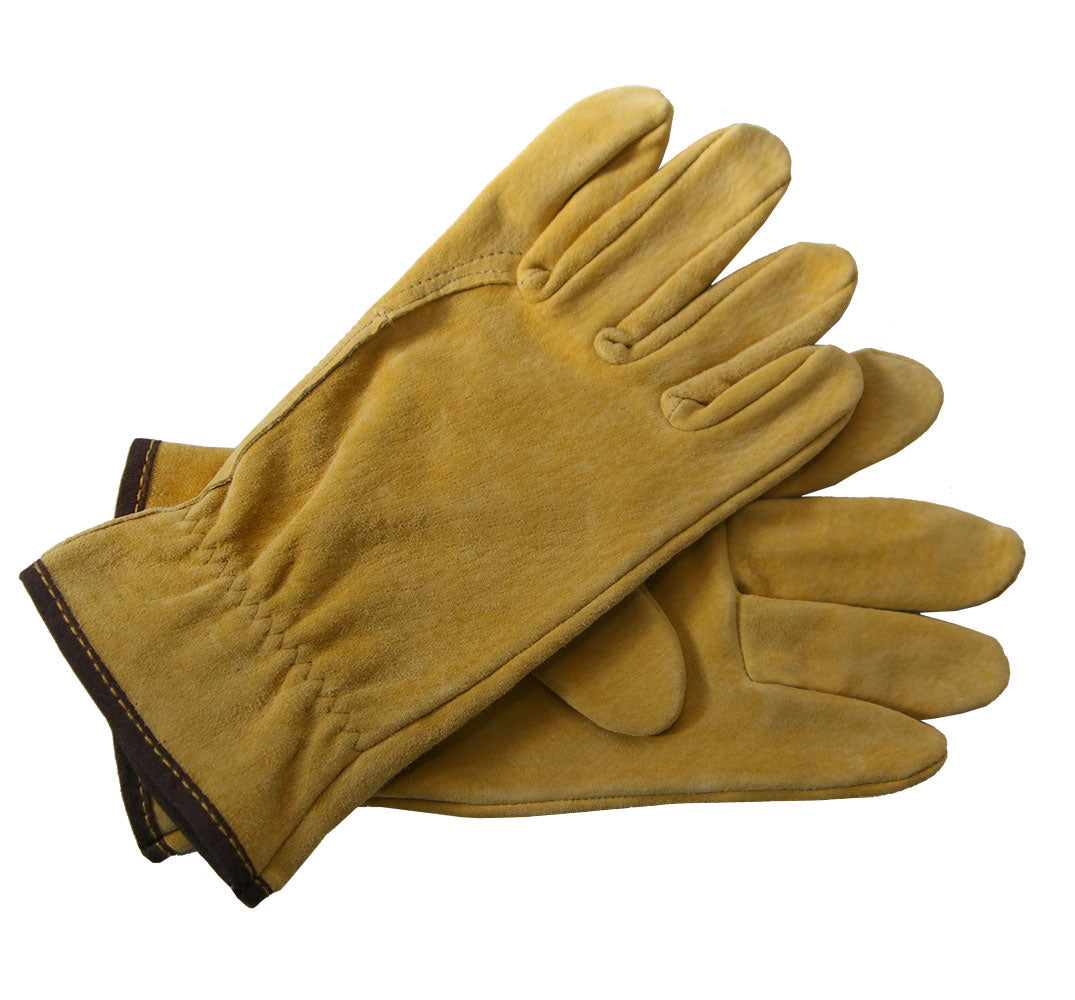 Top-Grain Pigskin Leather Work Gloves – Made in USA