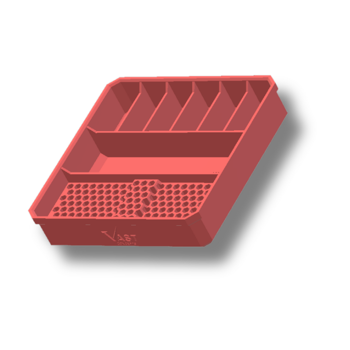 162-Bit Storage Insert for Milwaukee PACKOUT Slim Organizer – Made in USA