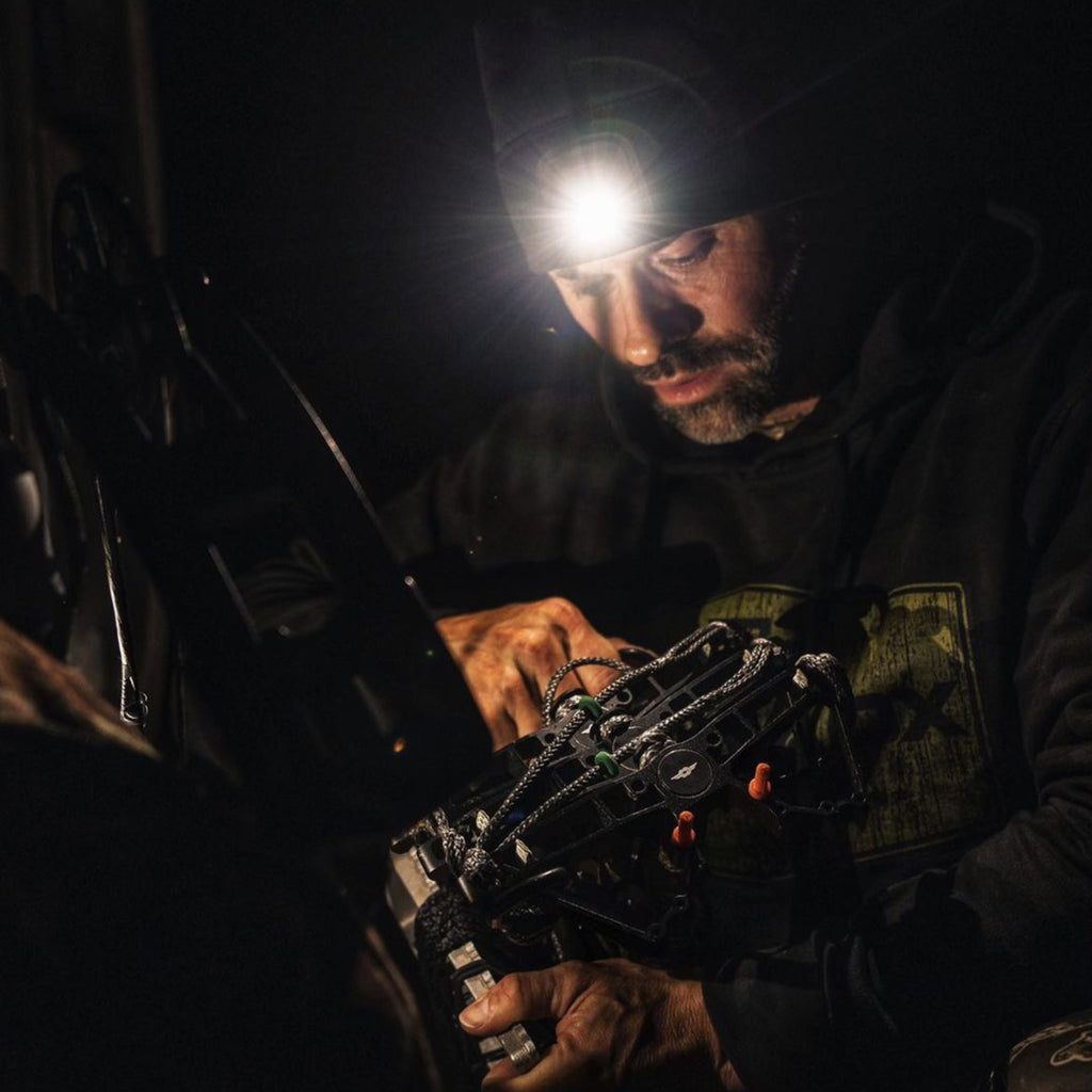 Rechargeable LED Headlamp Beanie – 150 Lumens, USB-C