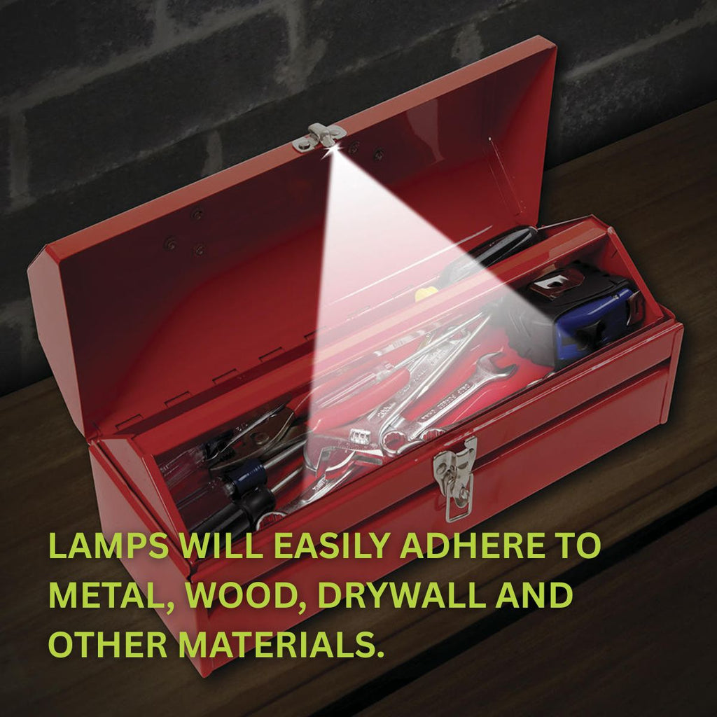 Stick-On LED Button Lights – Ultra Small Work Lights