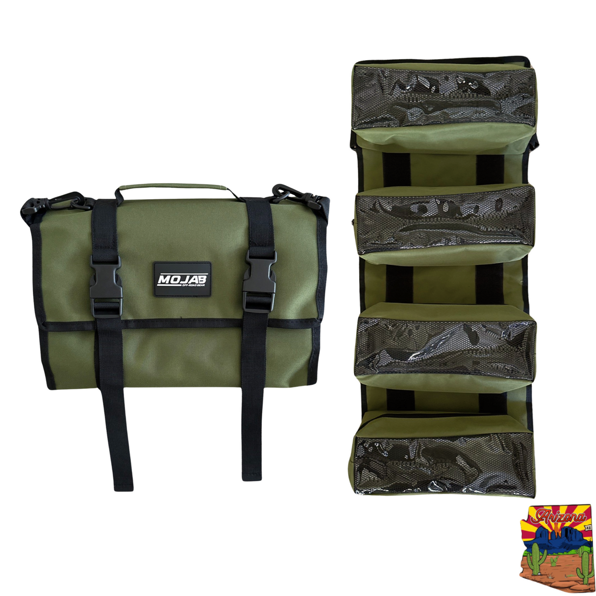 Canvas Tool Organizer Bag (Medium) – 4 Removable Pouches