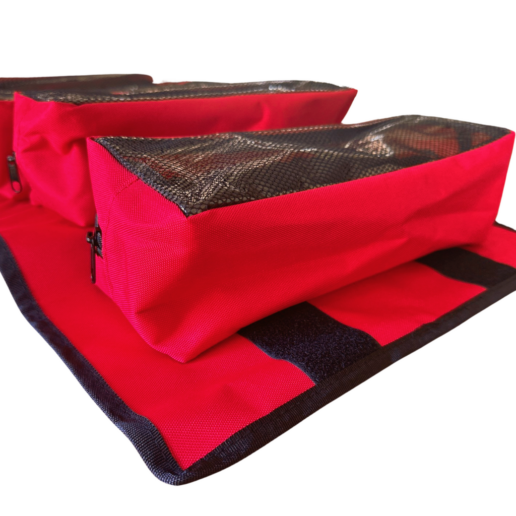 Canvas Tool Organizer Bag – 5 Removable Pouches
