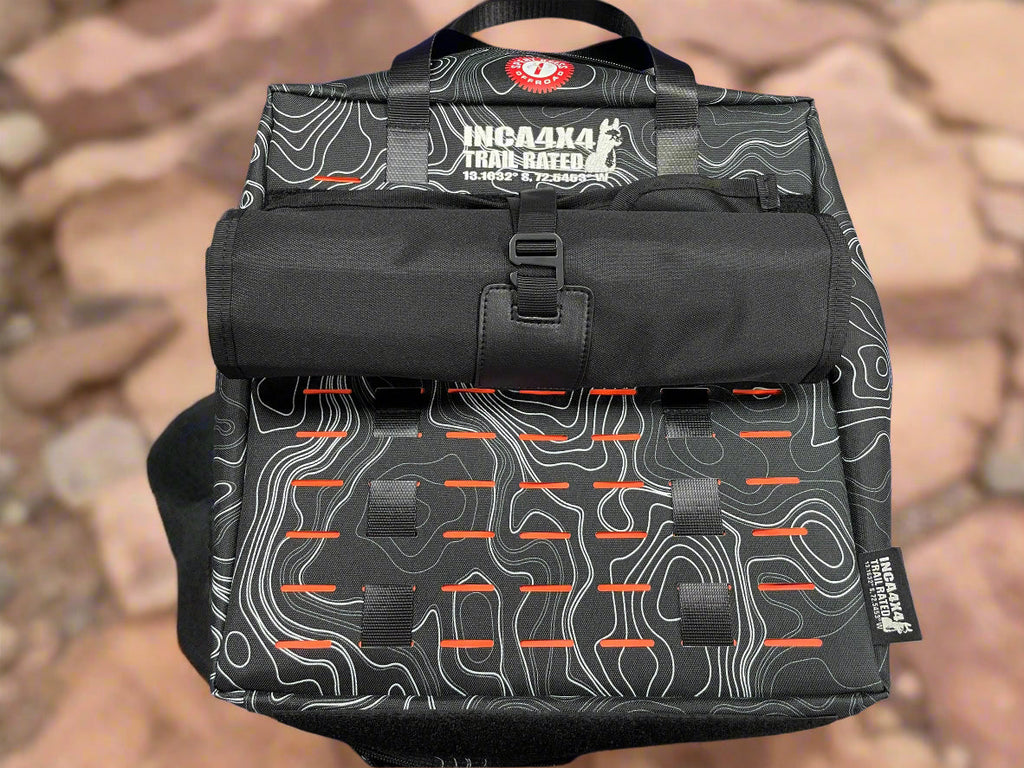 Tool Briefcase & Socket Organizer – Magnetic Work Tray, LED Light
