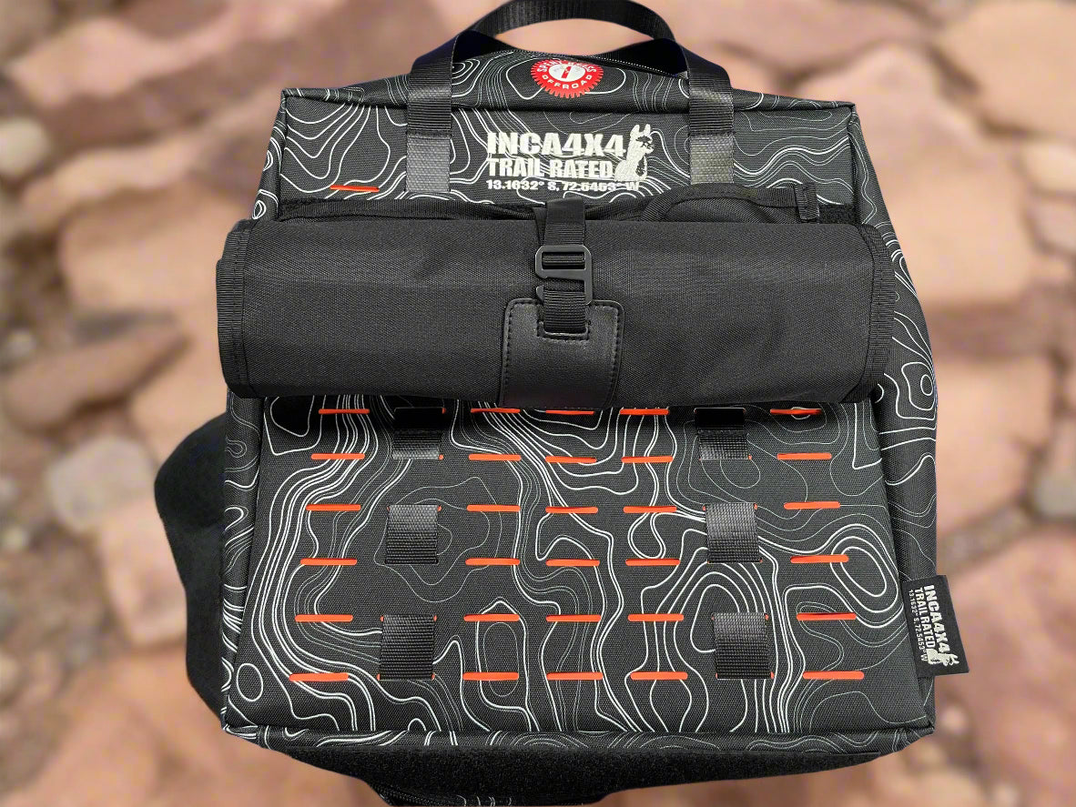 Tool Briefcase & Socket Organizer – Magnetic Work Tray, LED Light