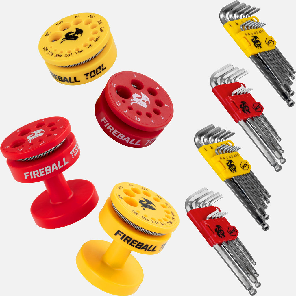 Magnetic Hex Key Holder – Low Profile or Tower
