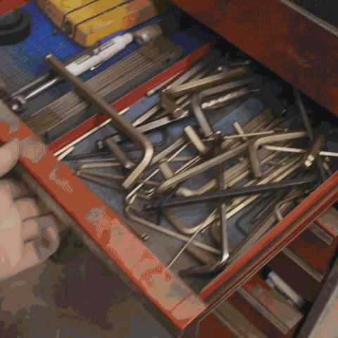 Magnetic Hex Key Holder – Low Profile or Tower