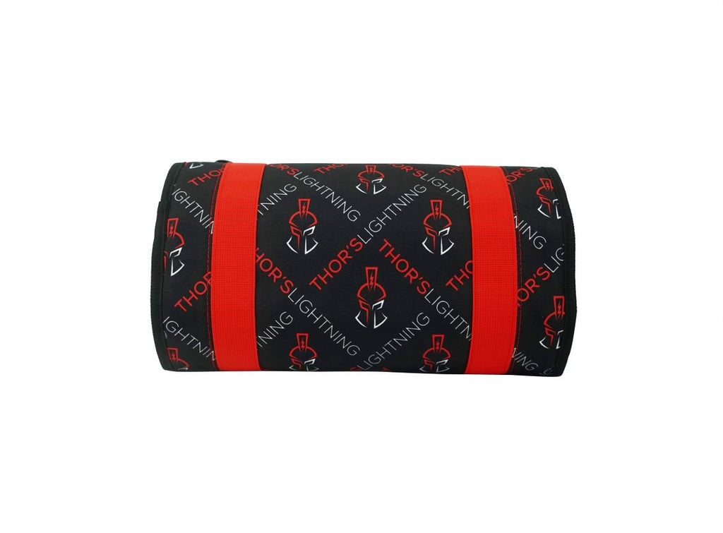 Heavy Duty Roll-Up Tool Bag – Removable Labeled Pouches