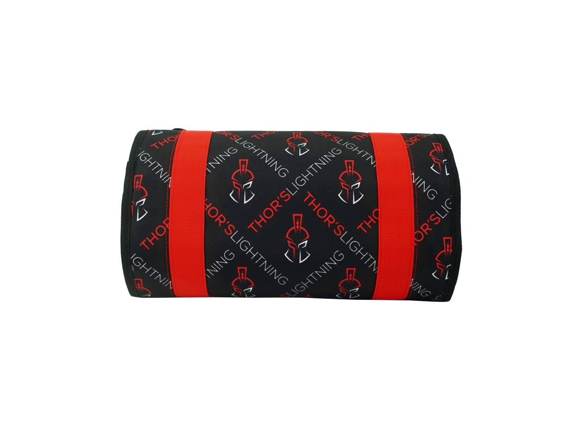 Heavy Duty Roll-Up Tool Bag – Removable Labeled Pouches