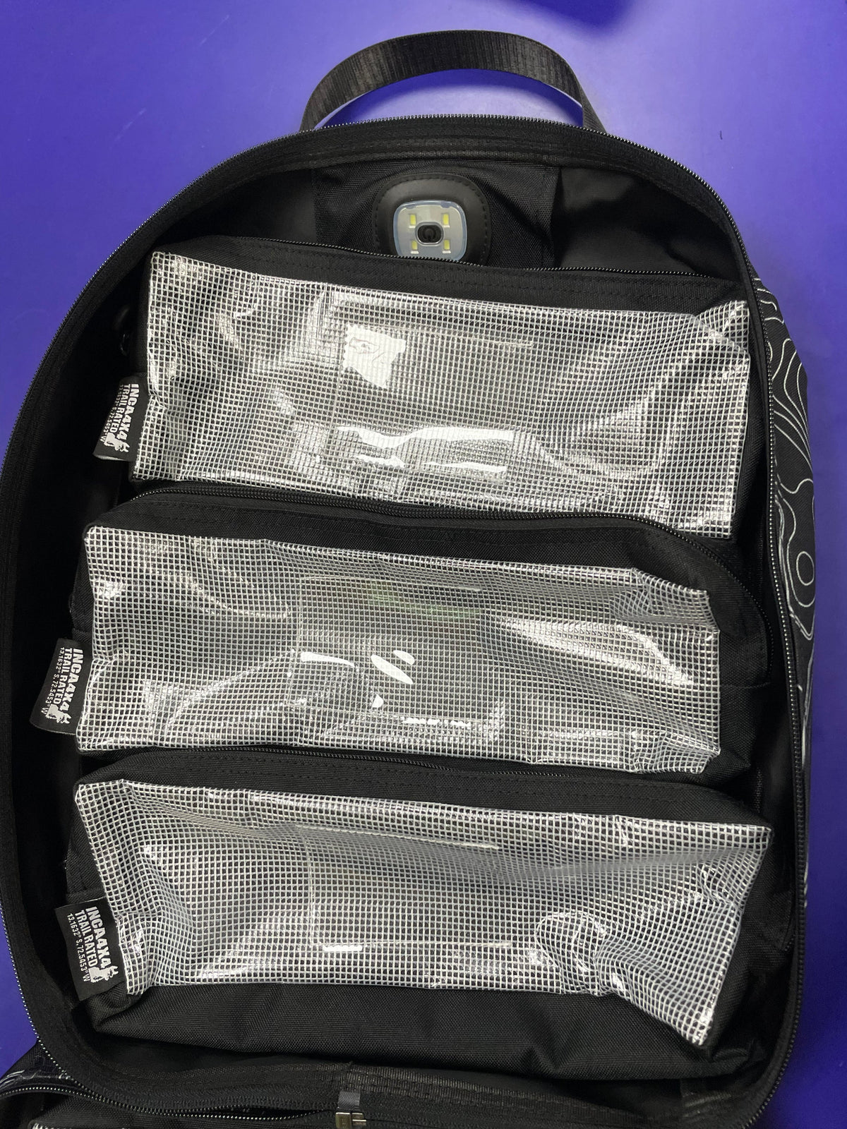 Tool Briefcase & Socket Organizer – Magnetic Work Tray, LED Light