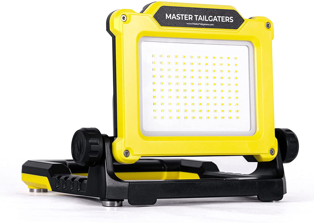 LED Work Flood Light for DeWalt 20V Batteries – 120 LEDs, USB Charging