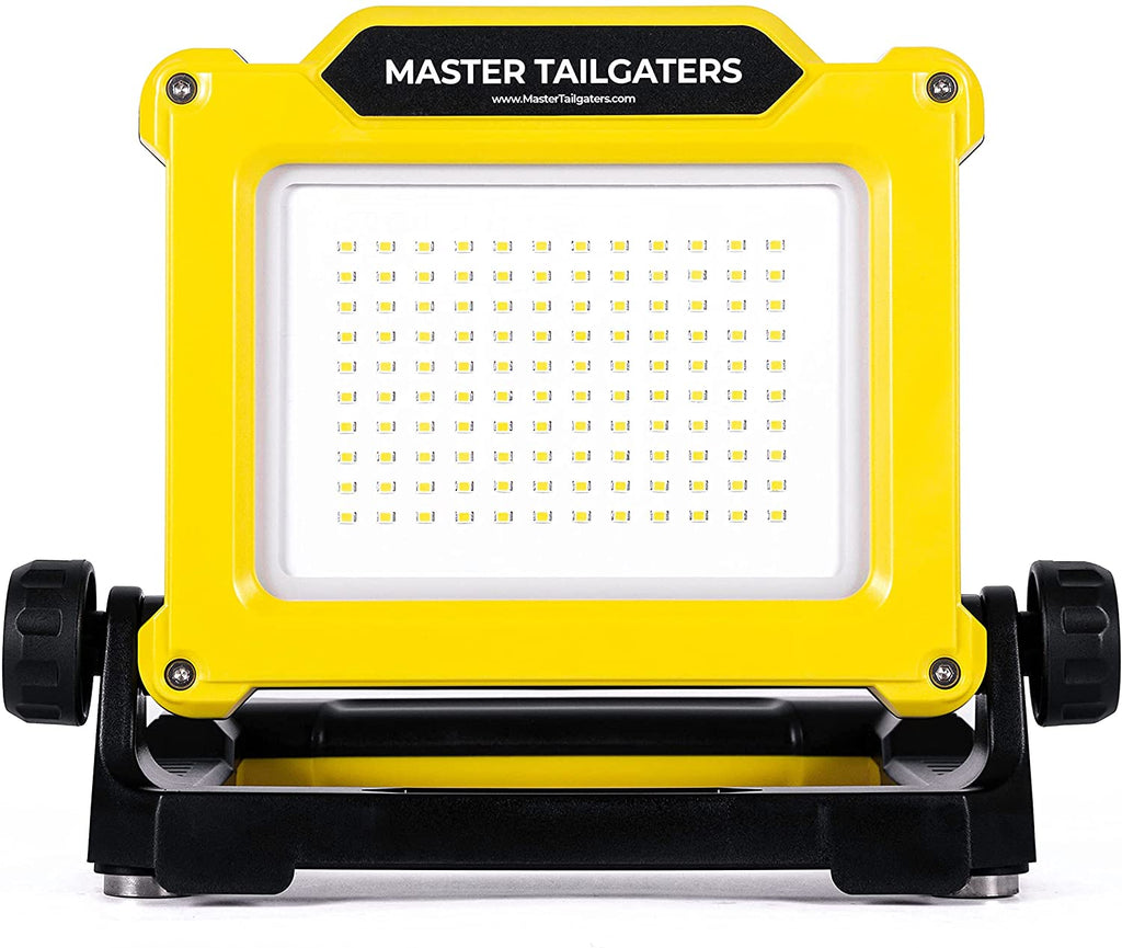 LED Work Flood Light for DeWalt 20V Batteries – 120 LEDs, USB Charging